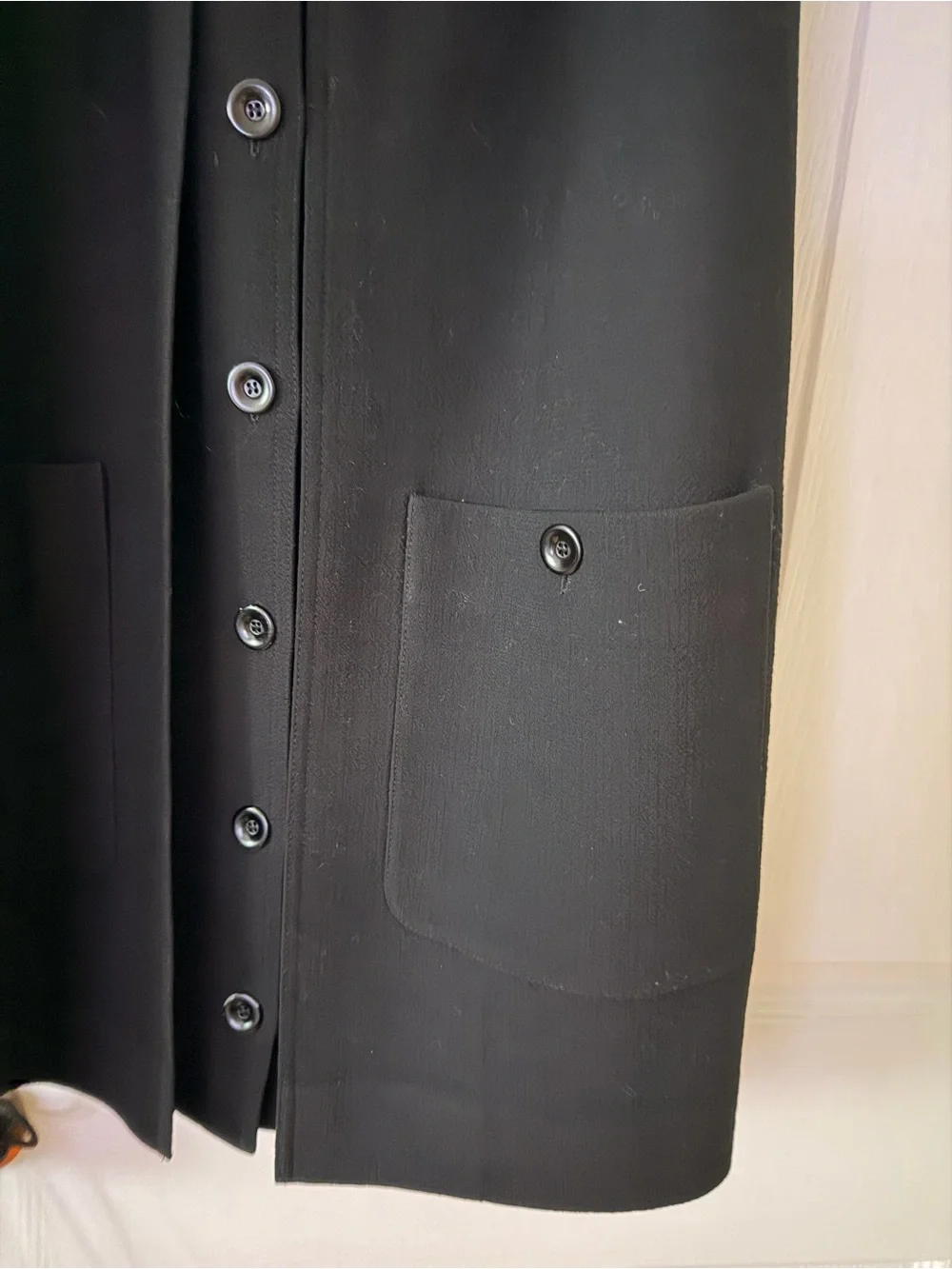 Chloé Black Wool Button Front Pinafore Runway Collection Jumper - Picture 7 of 11